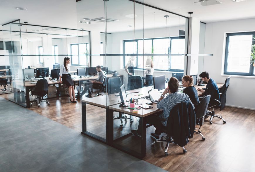 climatización en oficinas
